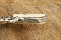 Colt Mark IV Series &lsquo;70 Gold Cup Model 1911 .45 ACP, Nickel, Custom Engraved & Ivory Grips - 11