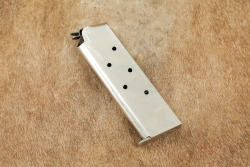 Colt Mark IV Series &lsquo;70 Gold Cup Model 1911 .45 ACP, Nickel, Custom Engraved & Ivory Grips - 20