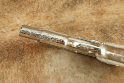 Colt Combat Commander 45 ACP Semi-Automatic Pistol, Nickel Engraved Pearl Grips 1982 - 7