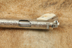 Colt Combat Commander 45 ACP Semi-Automatic Pistol, Nickel Engraved Pearl Grips 1982 - 13