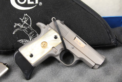 His and Her&rsquo;s Pair Colt Black Stallion & White Stallion Mustang .380 ACP Semi-Automatic Pistols Custom Shop Limited Edition Set (1993) - 2