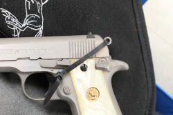 His and Her&rsquo;s Pair Colt Black Stallion & White Stallion Mustang .380 ACP Semi-Automatic Pistols Custom Shop Limited Edition Set (1993) - 8