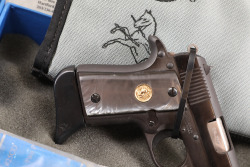 His and Her&rsquo;s Pair Colt Black Stallion & White Stallion Mustang .380 ACP Semi-Automatic Pistols Custom Shop Limited Edition Set (1993) - 22