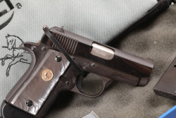 His and Her&rsquo;s Pair Colt Black Stallion & White Stallion Mustang .380 ACP Semi-Automatic Pistols Custom Shop Limited Edition Set (1993) - 23