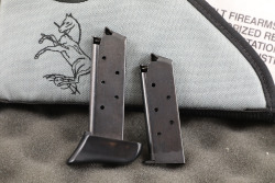His and Her&rsquo;s Pair Colt Black Stallion & White Stallion Mustang .380 ACP Semi-Automatic Pistols Custom Shop Limited Edition Set (1993) - 38