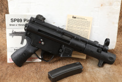 Unfired HK SP89 9mm 4.5? Heckler & Koch Semi-Automatic Pistols Consecutive Serial Numbers, 1993 - 2