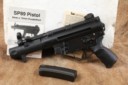 Unfired HK SP89 9mm 4.5? Heckler & Koch Semi-Automatic Pistols Consecutive Serial Numbers, 1993 - 45