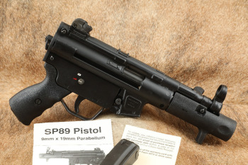 HK SP89 9mm 4.5? Semi-Automatic Pistol Heckler & Koch 1993
