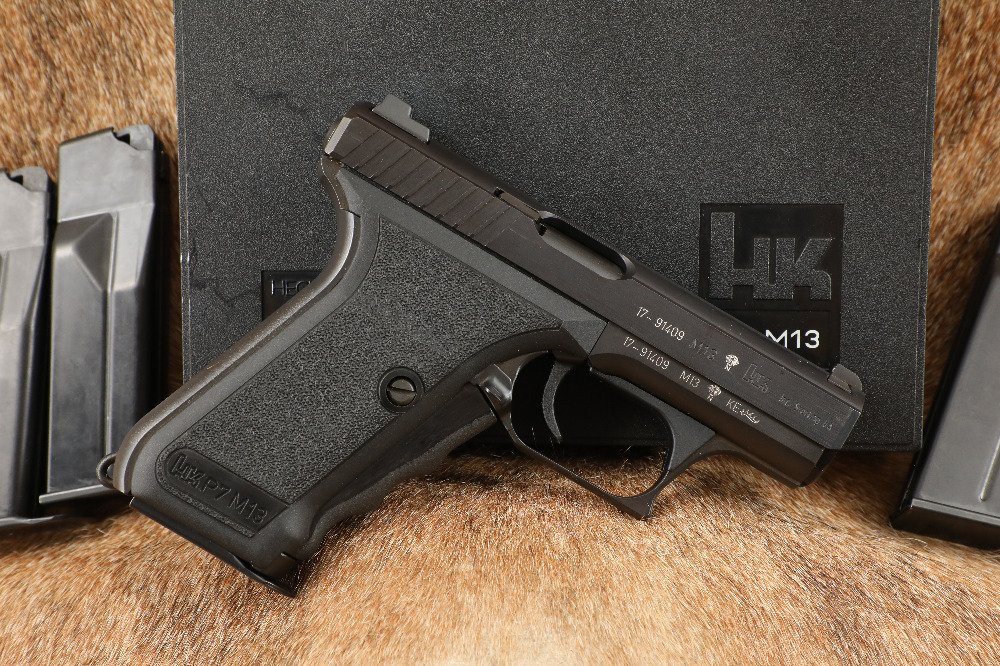 German Heckler & Koch HK P7 M13 4” 9mm 13RD Squeeze Cocking