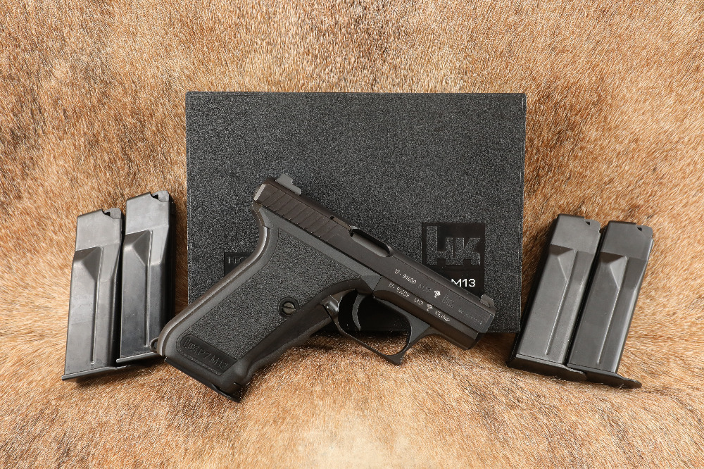 German Heckler & Koch HK P7 M13 4” 9mm 13RD Squeeze Cocking