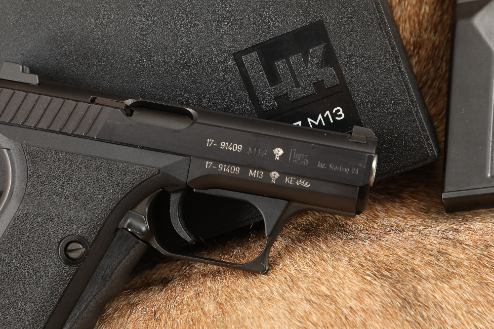 German Heckler & Koch HK P7 M13 4” 9mm 13RD Squeeze Cocking Pistol