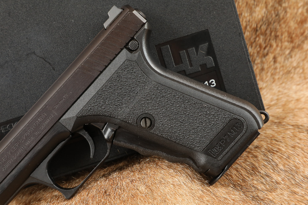 German Heckler & Koch HK P7 M13 4” 9mm 13RD Squeeze Cocking Pistol