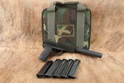 Heckler & Koch MK 23 5.87&rdquo; .45 ACP Offensive Handgun Weapon System Kit with Faux Suppressor - 2