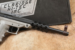 Claridge Family Collection Hi-Tec T-9 T9 Silver 9mm 9.5&rdquo; Semi-Automatic Pistol 1990-1993 - 4