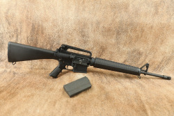 Armalite AR-10A2 20&rdquo; 7.62x51 NATO Fixed Carry Handle Semi-Auto Rifle & Mag, 1990s - 2