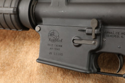 Armalite AR-10A2 20&rdquo; 7.62x51 NATO Fixed Carry Handle Semi-Auto Rifle & Mag, 1990s - 22