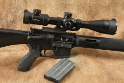 Bushmaster XM15-E2S 20" Semi-Auto Rifle .223 Rem Riton Optics&reg; 1 CONQUER 6-24x50mm Scope - 4