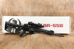 Ruger AR-556 5.56 Nato 16" Barrel Semi Automatic AR-15 Platform Rifle & Athlon 1-4X24 Scope MFD 2020 - 2