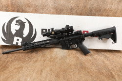 Ruger AR-556 5.56 Nato 16" Barrel Semi Automatic AR-15 Platform Rifle & Athlon 1-4X24 Scope MFD 2020 - 7