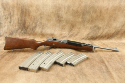 Ruger Mini-14 .223 Rem/ 5.56 NATO 18&frac12;&rdquo; Semi-Automatic Rifle, 6 Magazines, 1991 - 2