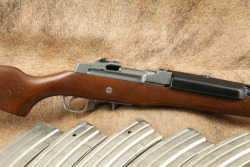 Ruger Mini-14 .223 Rem/ 5.56 NATO 18&frac12;&rdquo; Semi-Automatic Rifle, 6 Magazines, 1991 - 4