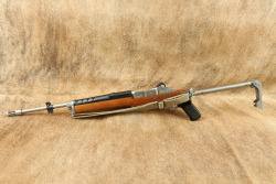Ruger Mini-14 FBI National Academy 50th Anniversary 1985 .223 18.5" Semi-Auto Rifle Folding Stock - 7