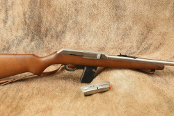 Marlin Firearms Model 9N Camp Carbine Nickel 16.5" 9mm Semi-Automatic Rifle, 1992