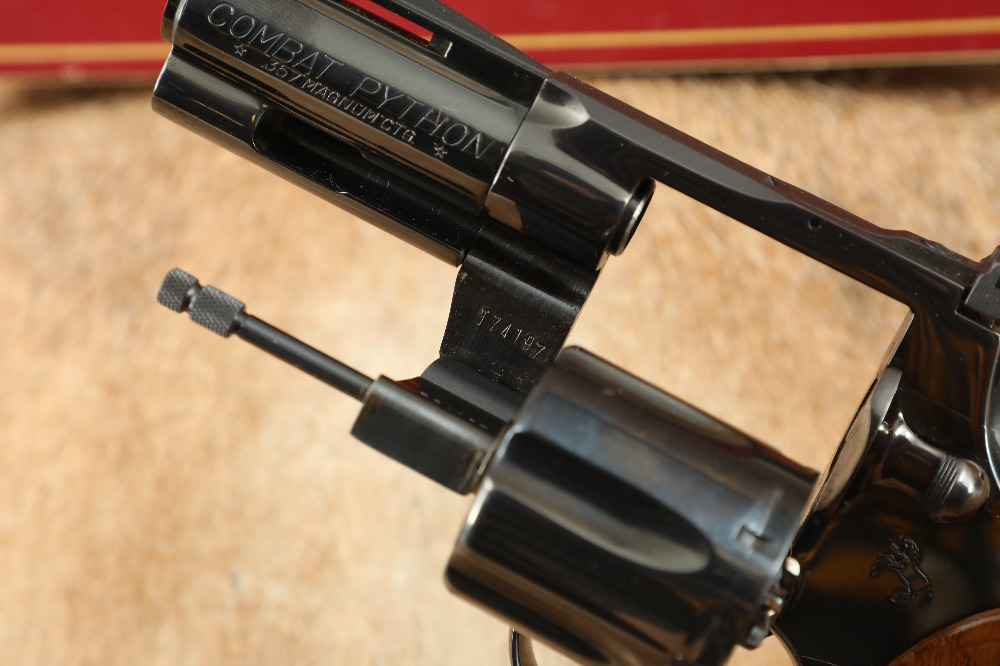 Lew Horton Colt Combat Python I3630CP 3 .357 Magnum SA/DA Revolver