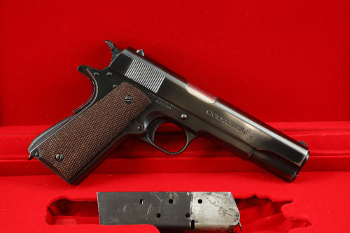 Cased Colt Government Model .45 ACP Semi-Auto Pistol, 1930 C&R Cased Colt Government Model .45 ACP Semi-Auto Pistol, 1930 C&R