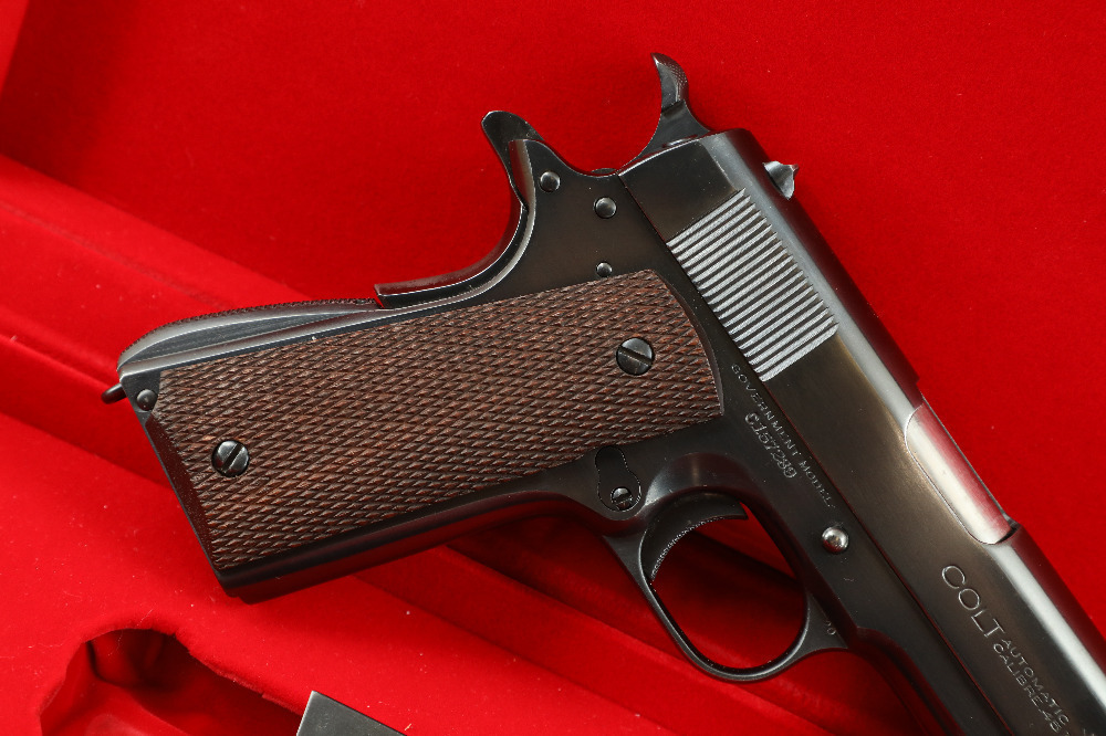 Cased Colt Government Model .45 ACP Semi-Auto Pistol, 1930 C&R