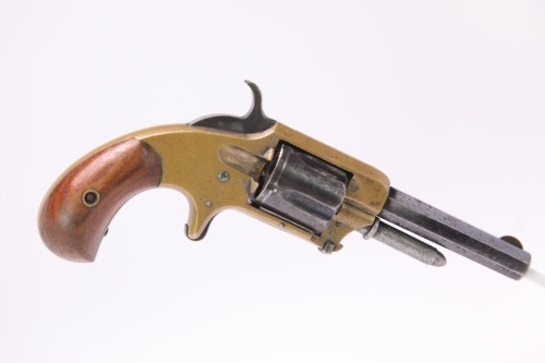 ANTIQUE Whitneyville Armory No. 1-1/2 .32 Rimfire 3.5" Revolver