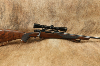 Custom Ryan Breeding .25-06 Rem Mauser Bolt Action Rifle 24" Leupold Scope, MFD 1985