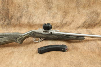 Custom KIDD Classic .22 LR 20" Green Mountain Stainless Semi-Automatic Target Rifle & Bushnell Sight