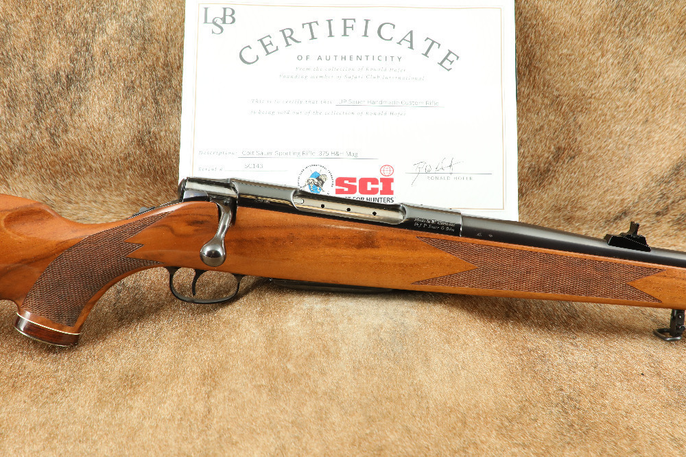 Safari Club International Founding Member Ronald Hofer SCI Custom