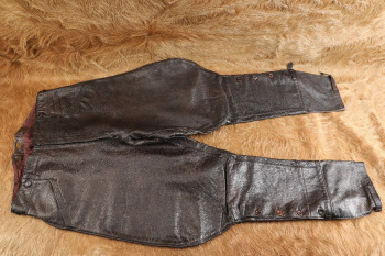 German WW2 Pilot Motorcycle Dispatch Rider Leather Flight Riding Breeches