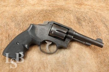 Smith & Wesson Pre-Model 10 4&rdquo; Revolver .38 Special Blued C&R 1952-1953