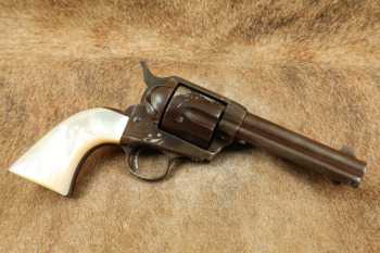 Colt First Generation Single Action Army 4 &frac34;&rdquo; Gen 1 SAA Revolver .41 Colt w/ Pearl Antique 1898