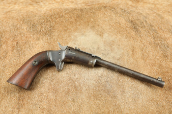 Antique Stevens Tip-Up 3.5" Blued .22 LR Single Shot Pistol