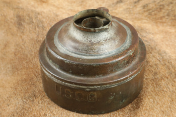 Antique United States Coast Guard Lantern Base For Deck Light