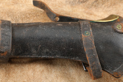 CANFIELD COLLECTION US Army Indian Wars Cavalry Trapdoor Springfield Carbine M-1887 "Boot" Scabbard - 7