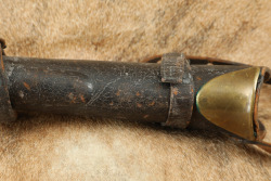 CANFIELD COLLECTION US Army Indian Wars Cavalry Trapdoor Springfield Carbine M-1887 "Boot" Scabbard - 12