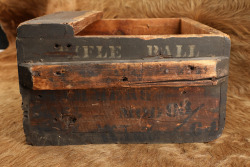 CANFIELD COLLECTION US Army Frankford Arsenal .45-70 Trapdoor Springfield Wooden Cartridge Crate - 9