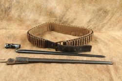 CANFIELD COLLECTION US Army Indian Wars Experimental M-1879 Trials Prairie Belt & Socket Bayonet, Sheath, & Rare Trials Frog