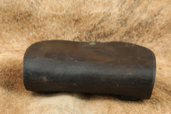 CANFIELD COLLECTION US Army Indian Wars Early Hagner Number 2 .45-70 Trapdoor Springfield Leather Ammo Pouch W/ Round - 3
