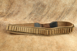 CANFIELD COLLECTION US Army Indian Wars .45-70 Trapdoor Springfield M-1876 Canvas Prairie Belt - 4