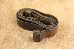 CANFIELD COLLECTION Lot of 5x US Army Indian Wars Trapdoor/Sharps Single Claw Leather Rifle Slings - 2