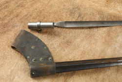 CANFIELD COLLECTION US Union Army Civil War M-1861 M-1863 Springfield M-1855 Socket Bayonet & Sheath - 5