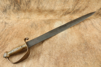 Ames Model 1841 U.S. Naval Cutlass, 26&rdquo; Mexican War Dated 1846 Sword