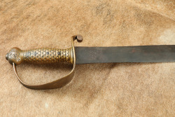 Ames Model 1841 U.S. Naval Cutlass, 26&rdquo; Mexican War Dated 1846 Sword - 2
