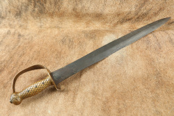 Ames Model 1841 U.S. Naval Cutlass, 26&rdquo; Mexican War Dated 1846 Sword - 5